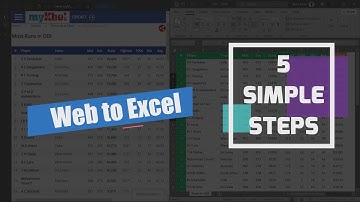 WEB to EXCEL: Import Data from Online into Excel in 2 Minutes