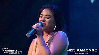 FILSCAP Songwriters' Night Select Year 2 Recap | Miss Ramonne - GK (Ganda Ka)