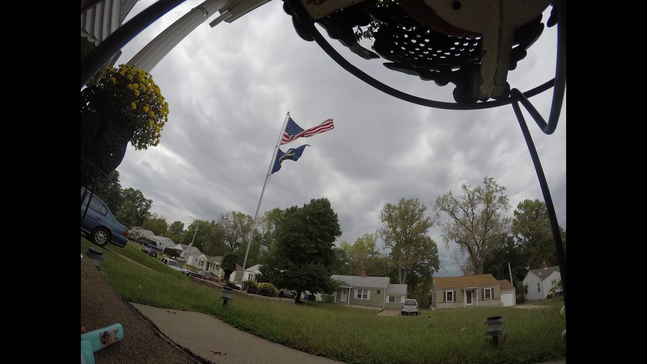 Time lapse of a storm moving in - YouTube