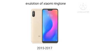 Evulotion of Xiaomi ringtone (2013-2023)