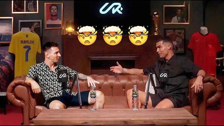 UR Cristiano Ronaldo with Messi on a Podcast? Will Explode the Internet