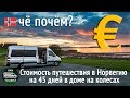 Стоимость путешествия в Норвегию на автодоме. Сколько стоит поездка в доме на колесах по Европе