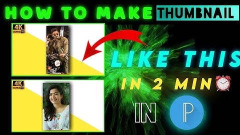 how to make WhatsApp status thumbnail | Pixellab Se thumbnail kaise Banaye | 4k status thumbnail