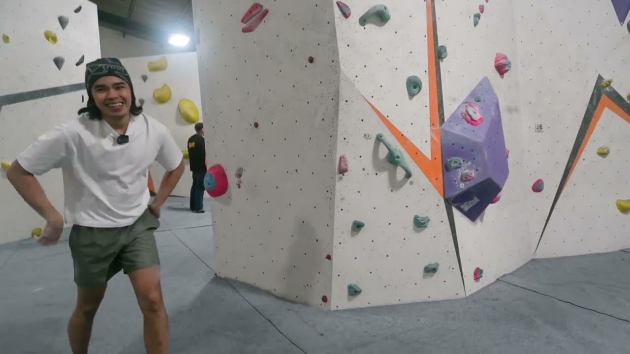 all out bouldering session