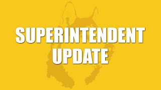 Superintendent Michael Malmberg end of the year message