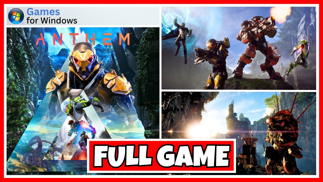 Anthem - FULL GAME CAMPAIGN - PC - Storm Class - (No Commentary)