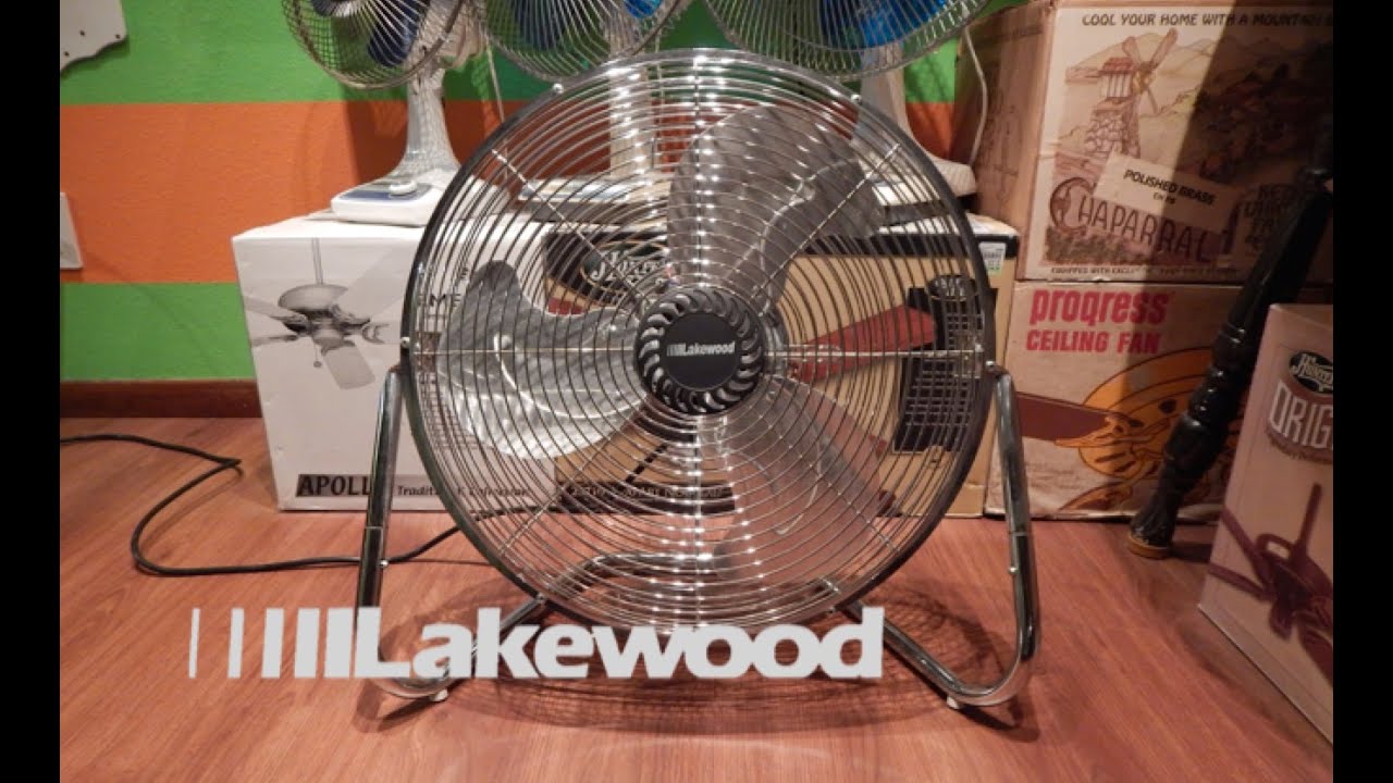 LAKEWOOD 3-SPEED HIGH VELOCITY FAN - Isabell Auction