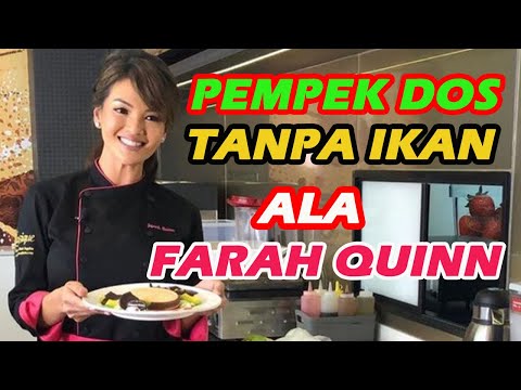  Cara  Mudah Buat  Pempek Dos Tanpa Ikan ala  Farah Quinn 