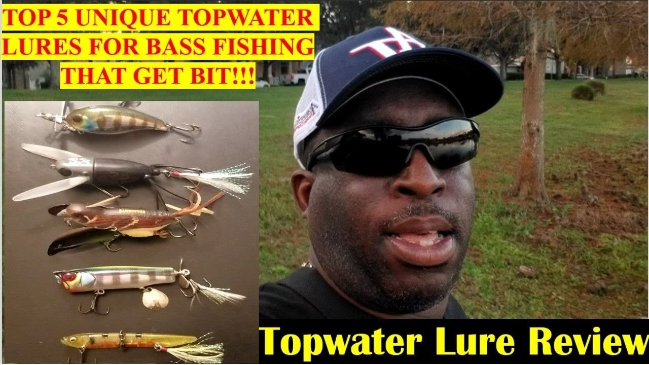 Top 5 Unique Topwater Lures for Bass Fishing That Get Bit 