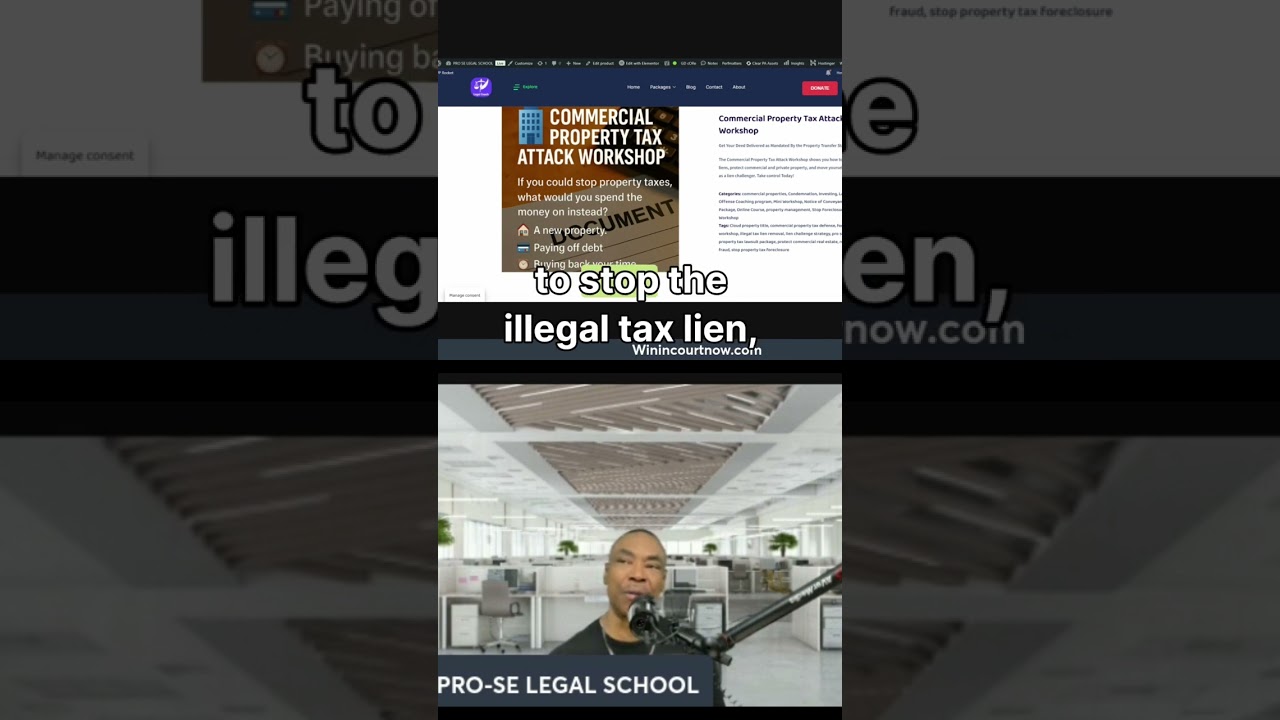 🔎 Expose Residential Property Tax Fraud -Lawsuit