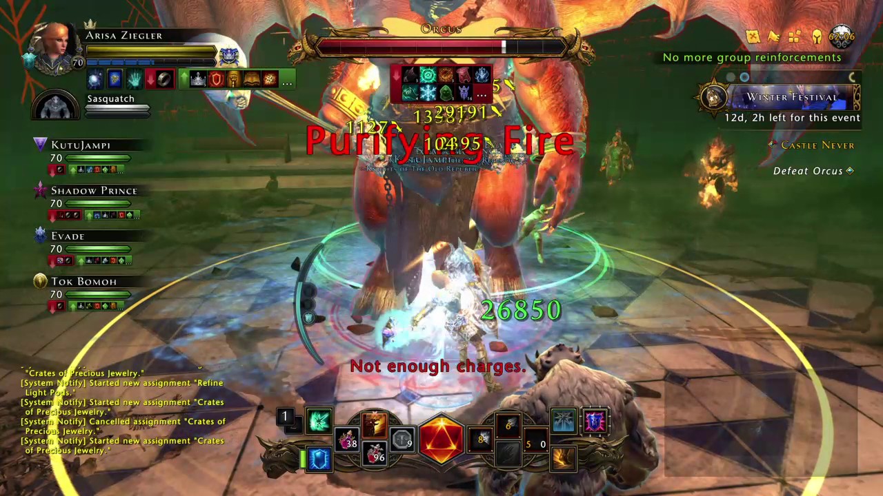 Tank Orcus with OP Paladin Mod 10 Neverwinter PS4 (Guide & Tips in the description)