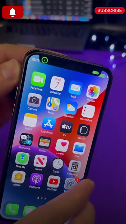 iPhone 12 pro dynamic Notch😱.#apple #iphone12pro #dynamic #shorts