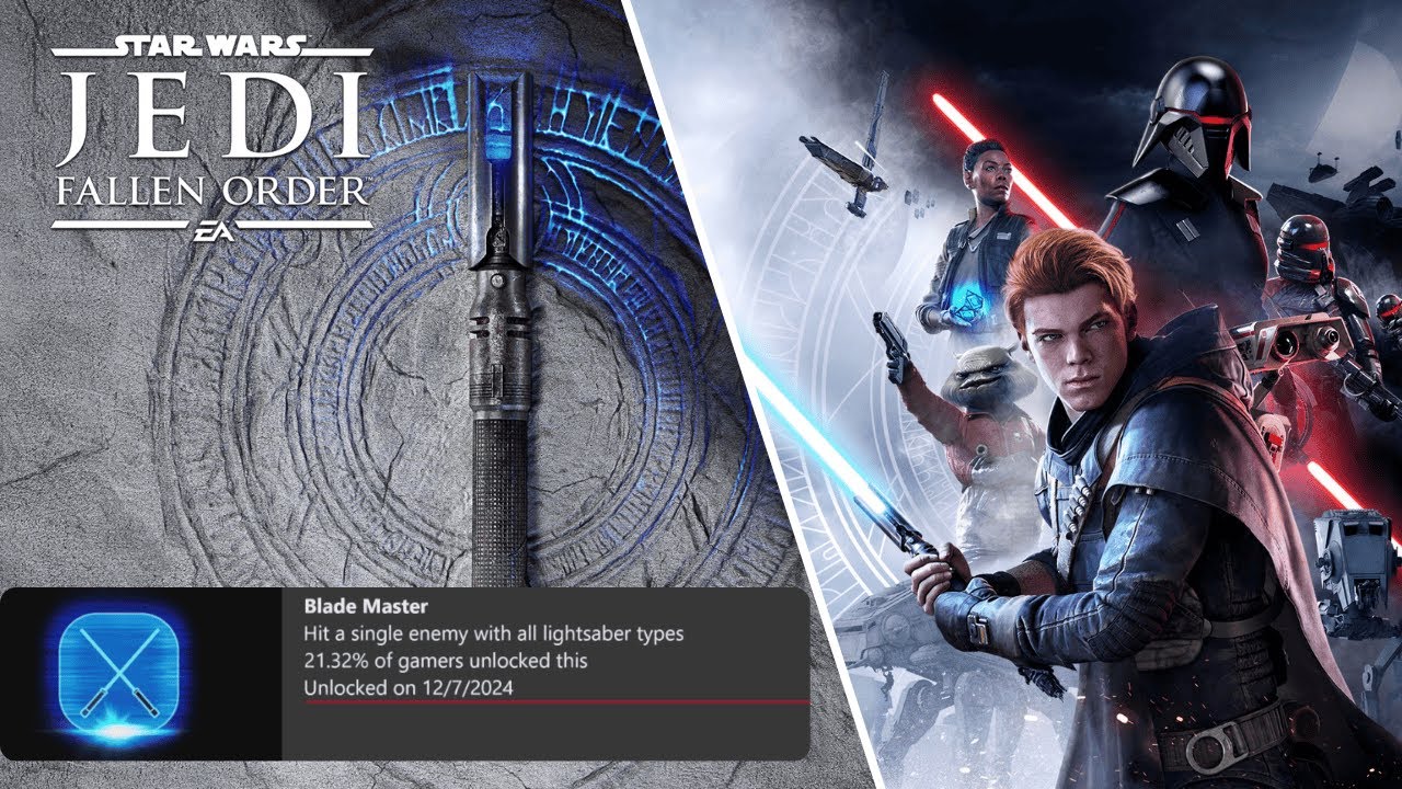 Star Wars Jedi Fallen Order: Blade Master Achievement - YouTube