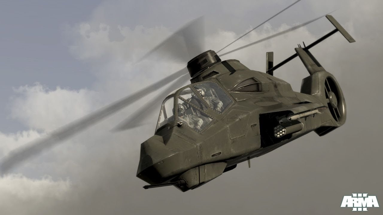 Arma 3 Helicopter Gunship Showcase Mission