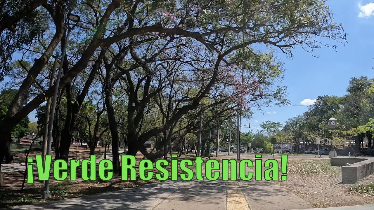 Resistencia, todo lindo, verde con amplias avenidas y 650 esculturas!