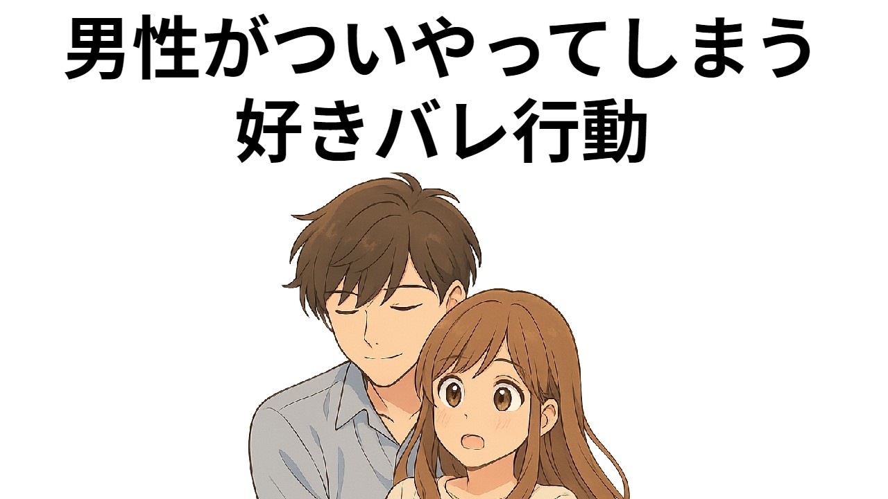 【総集編】男性がついやってしまう好きバレ行動