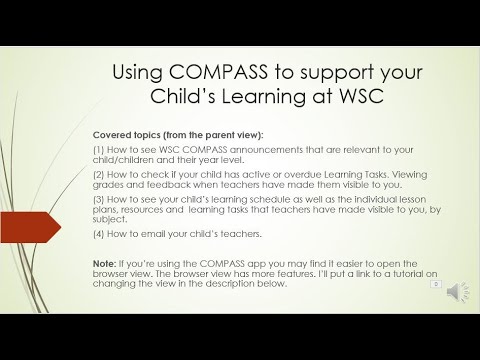 Using compass from a parent view