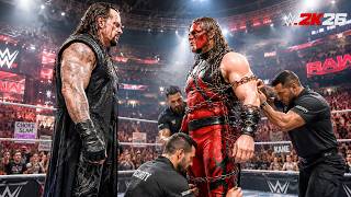 Big Red Machine Kane Vs The Undertaker WWE 2K26 #17