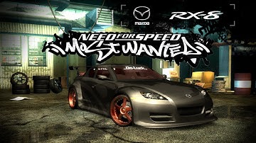 NFS MW / REDUX MOD / MAZDA RX8 JUNKMAN TUNING/ 1080p60fps