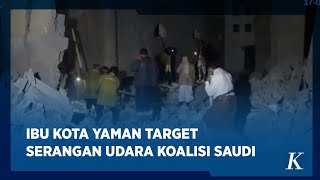 Koalisi Saudi Balas Serangan Udara Kelompok Militan Houthi di Yaman