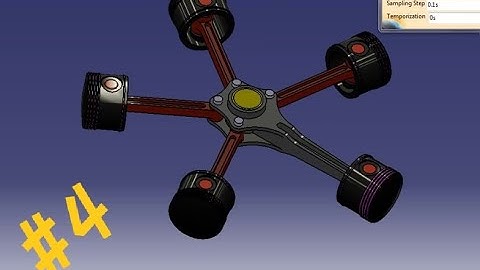 RADIAL ENGINE ASSEMBLY IN CATIA V51