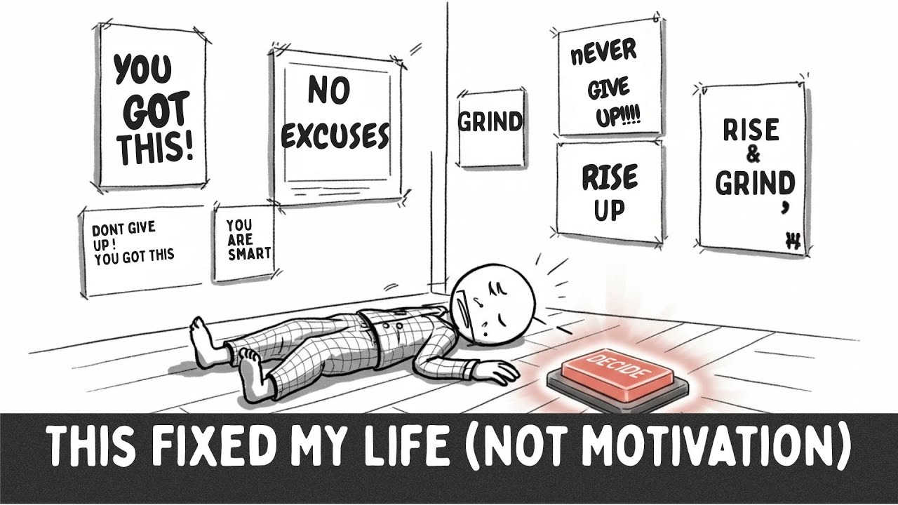 Why Motivation Videos Never Fixed My Life - YouTube