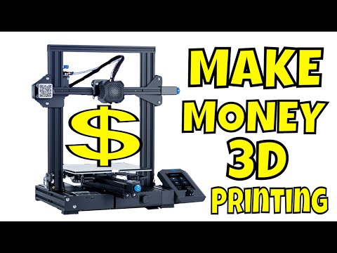 Make Money 3D Printing with a Creality ENDER 3