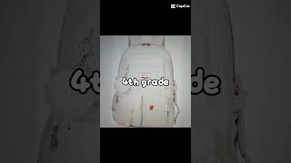 Backpack for each grade!