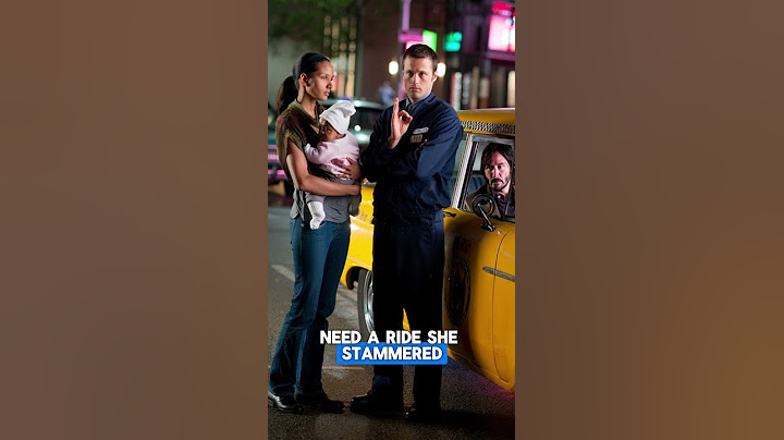 Taxi Driver Denies Mom With Baby — Keanu Reeves Drives Them Home