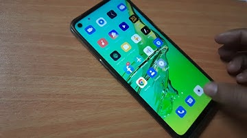 How to take screenshot in oppo a53 | oppo mobile screenshot setting | three finger screenshot