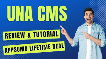 UNA CMS Review & Tutorial - How To Use UNA CMS AppSumo Lifetime Deal