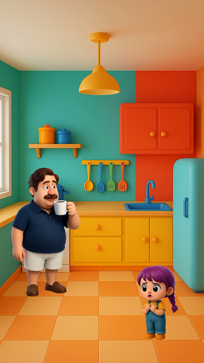 Download lagu Mom fell into a dirt hole😱 #cartoon #animation #shortsusa #english #usa