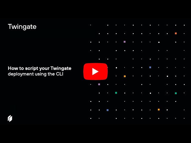 How to script your Twingate deployment using the CLI