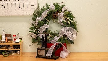 Adding Holiday Ribbons