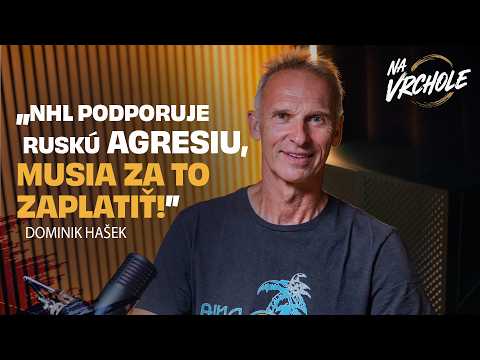 Hašek: NHL nesie vinu za veľa ľudských životov, je to reklama na ruskú vojnu
