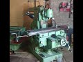 Restoration Milling Machine FA3 - complete / Renovace frézky FA3 - komplet