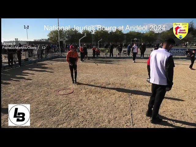 Miniature : National jeunes Bourg st Andéol 2024 Garin vs Parraud