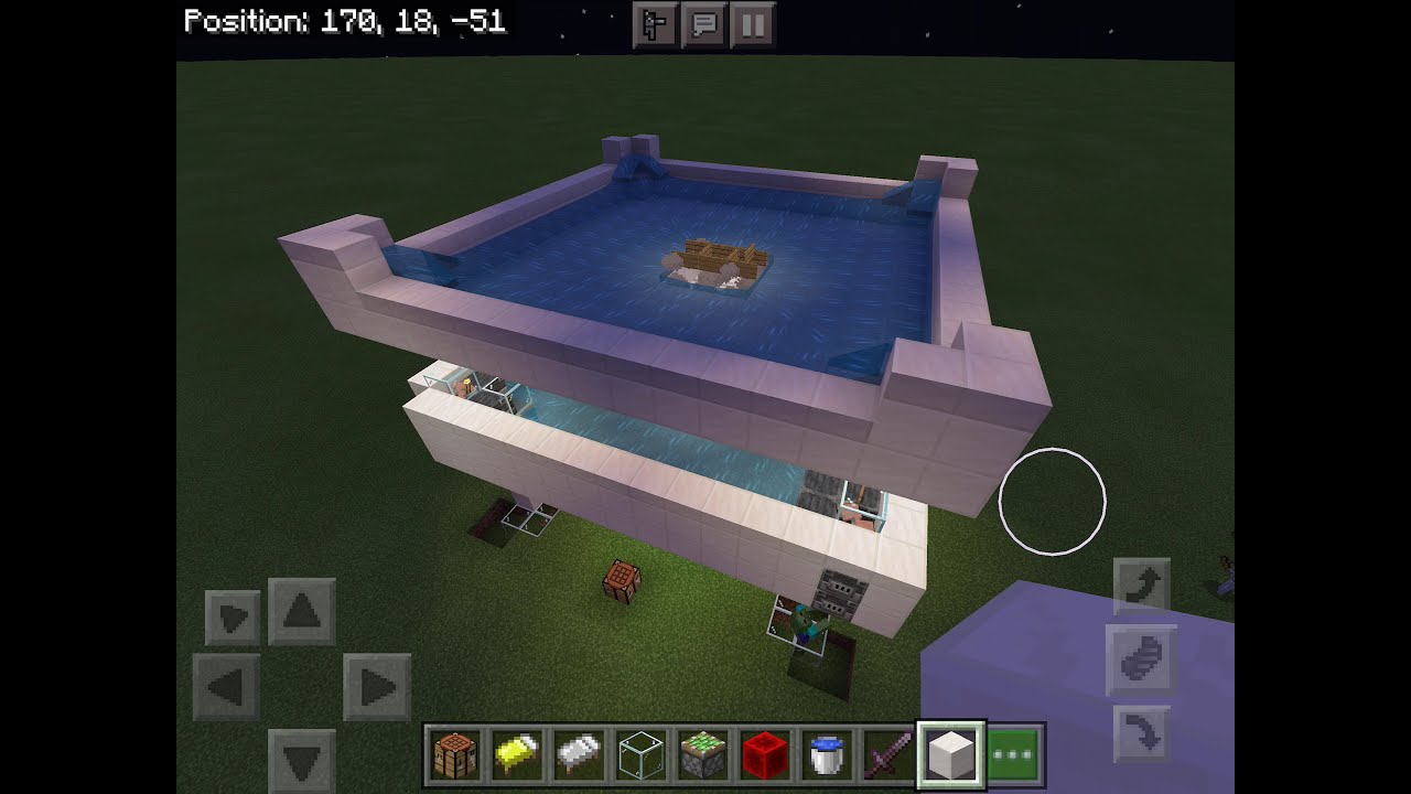 One chunk iron farm (expandable)