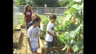 Kids Making Student Gardens