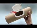 Genius ideas from cardboard rolls that you havent seen yet  diy the best of waste