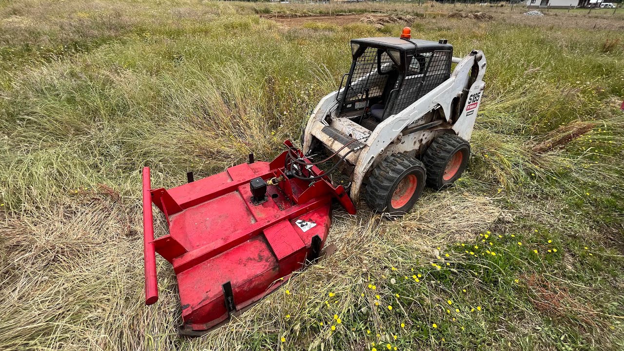 Skid Steer Brush Cutter Bobcat S185 Chile 2022 YouTube