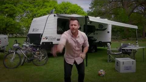 Essential Caravans Awning Setup