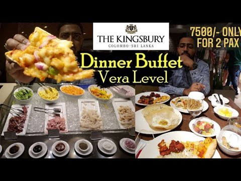 The most amazing buffet I've ever seen in Sri Lanka | The Kingsbury | 5 Star Hotel | Zee Jayy