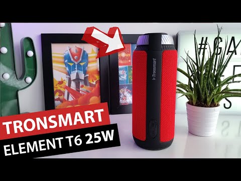 🔊 L'ENCEINTE BLUETOOTH SURPUISSANTE A 40€ | TRONSMART ELEMENT T6 | 25W | Surround 360 Stéréo 🎶