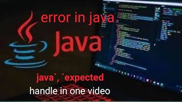 error in java in one video in intlellij idea ( java: 