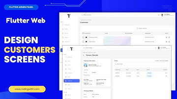 Flutter E-Commerce Admin Panel: How to Create a Customers Form Screen in Flutter web | eCommerce App