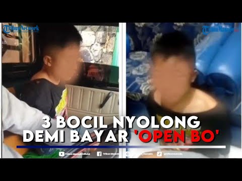 VIRAL! 3 Bocil Nyolong Emas dan Uang Demi Bayar 'Open BO'