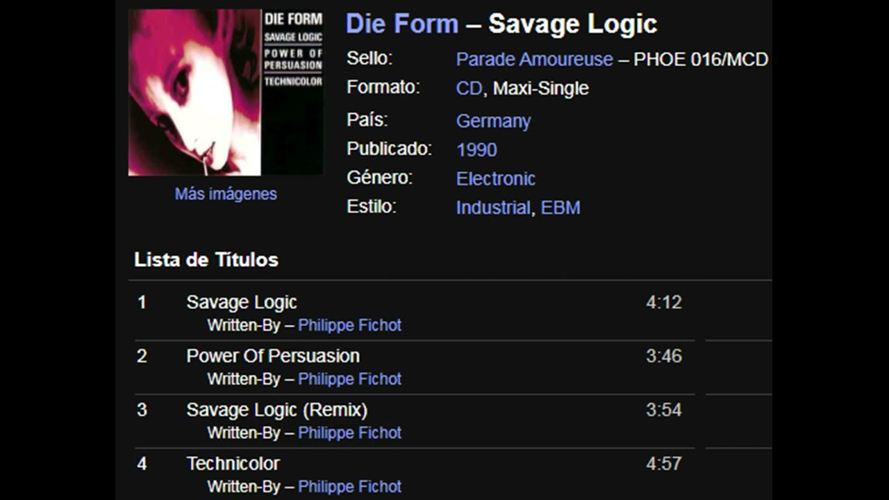 Die Form – Savage Logic