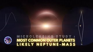Microlensing Study: Most Common Outer Planets Likely Neptune-Mass