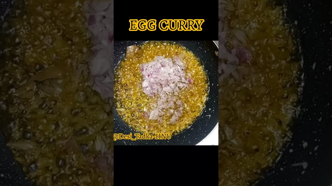 Tasty Egg Curry.